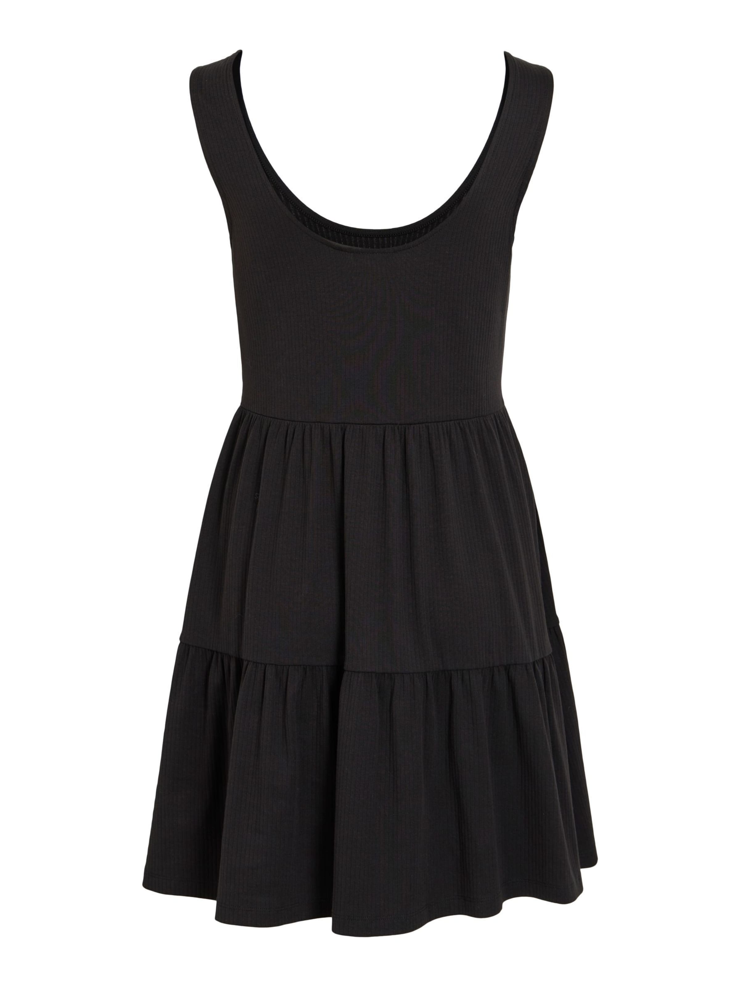 VILA Kleid in Schwarz