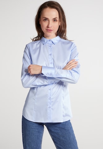 ETERNA Blouse in Blauw: voorkant