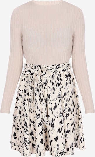 NAEMI Šaty - béžová / čierna, Produkt