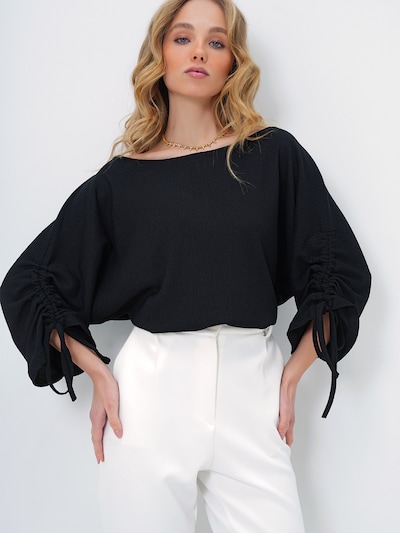 Camicia da donna Trend Alaçatı Stili di colore nero, Visualizzazione prodotti