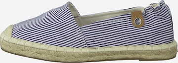 TAMARIS Espadryle w kolorze niebieski