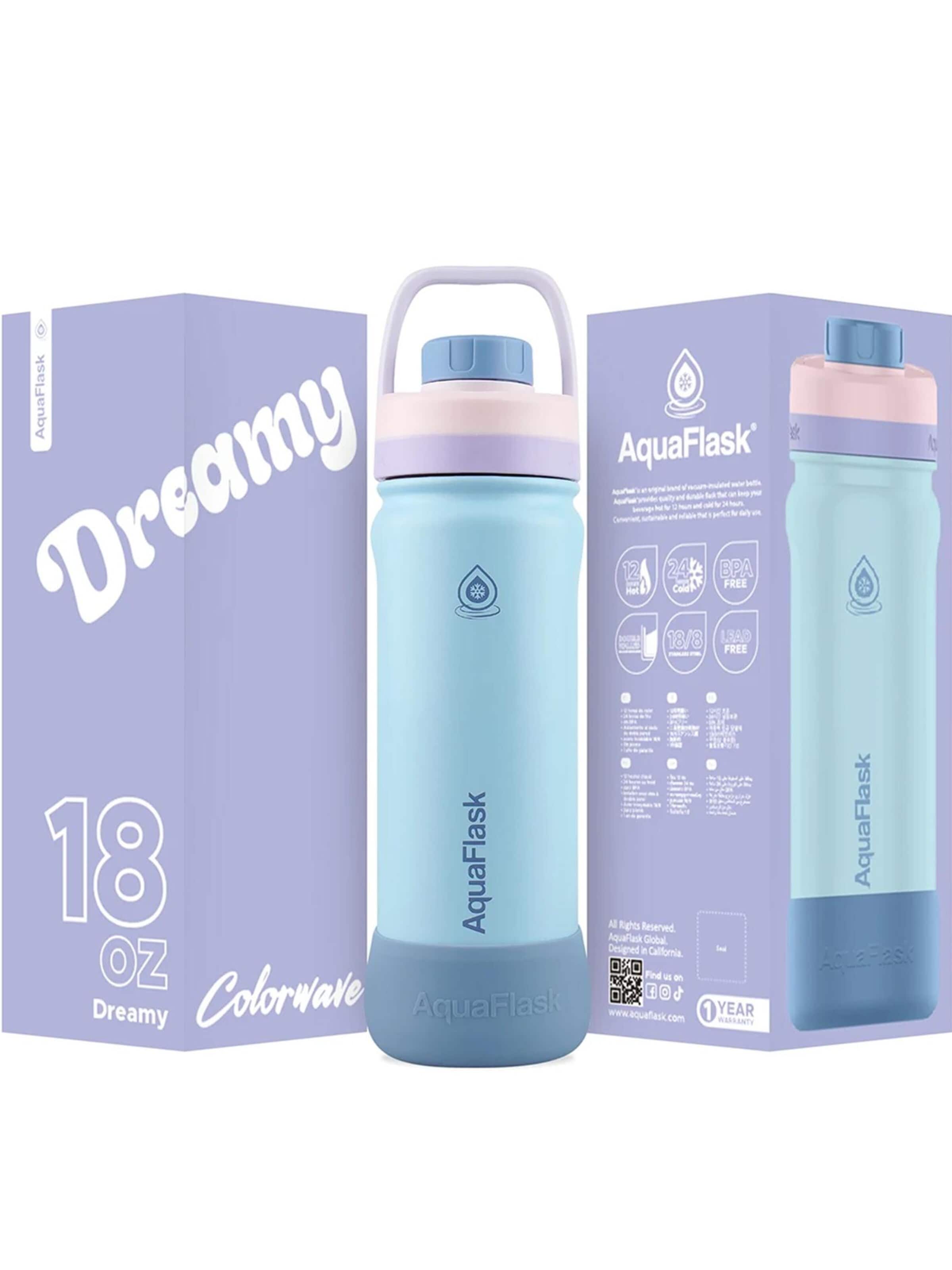 AquaFlask Láhev na vodu 'AquaFlask Termoláhev COLORWAVE 532 ml' – modrá