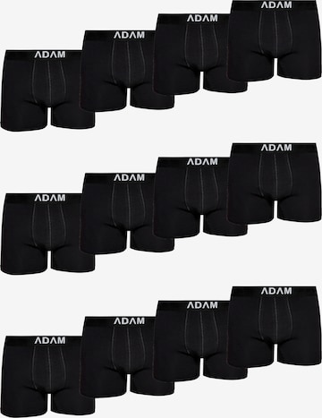 Adam Boxer shorts '12er Pack' in Black: front