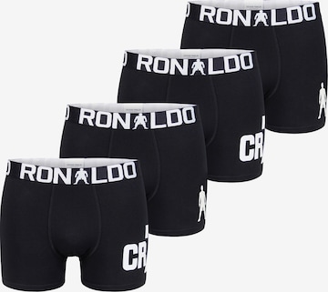 CR7 - Cristiano Ronaldo Underpants ' World Cup ' in Black: front
