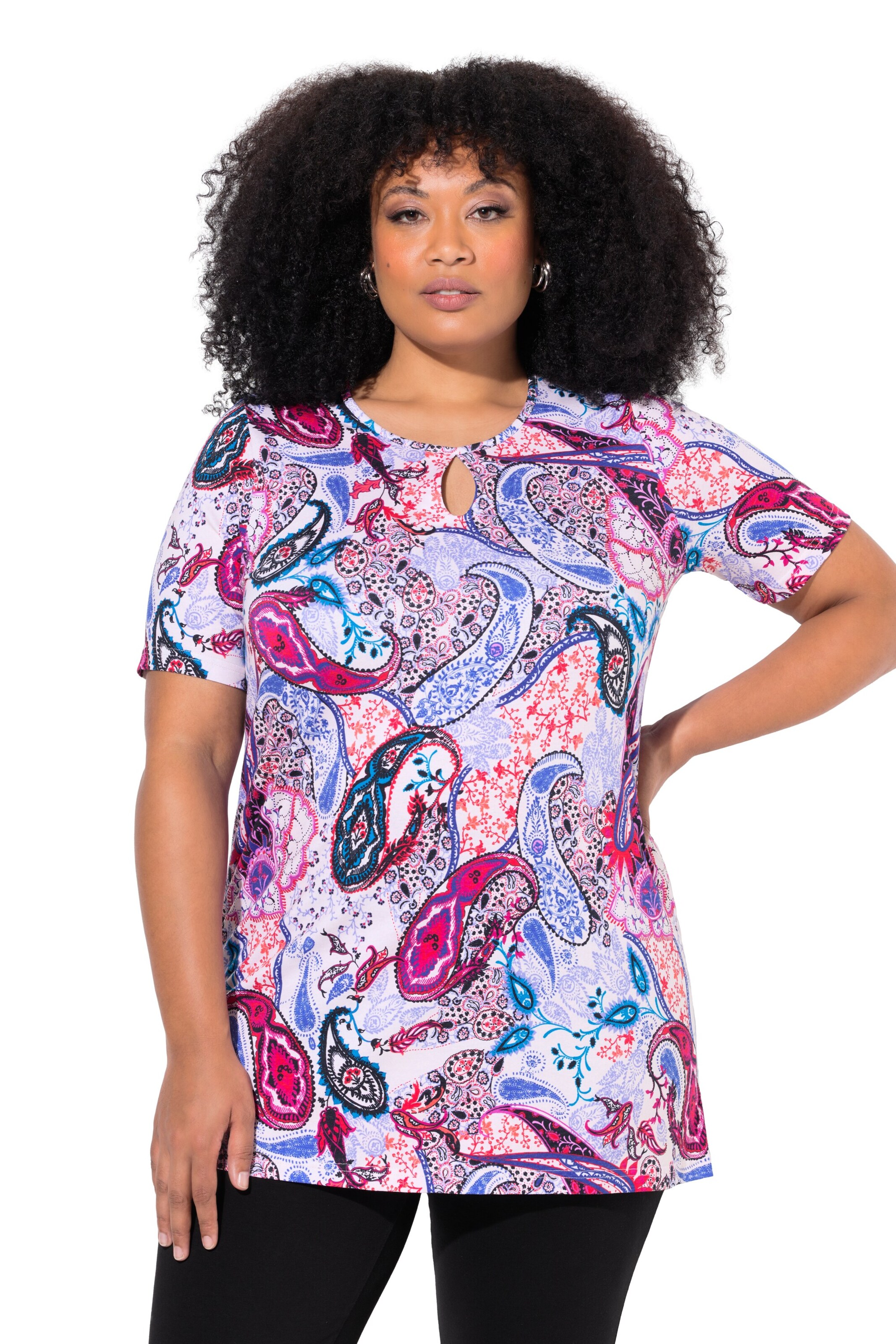 Ulla Popken Shirt in Mixed colours: front