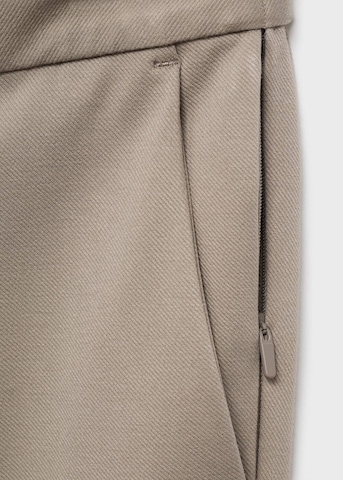 MANGO MAN Slim fit Pants 'Polen' in Grey