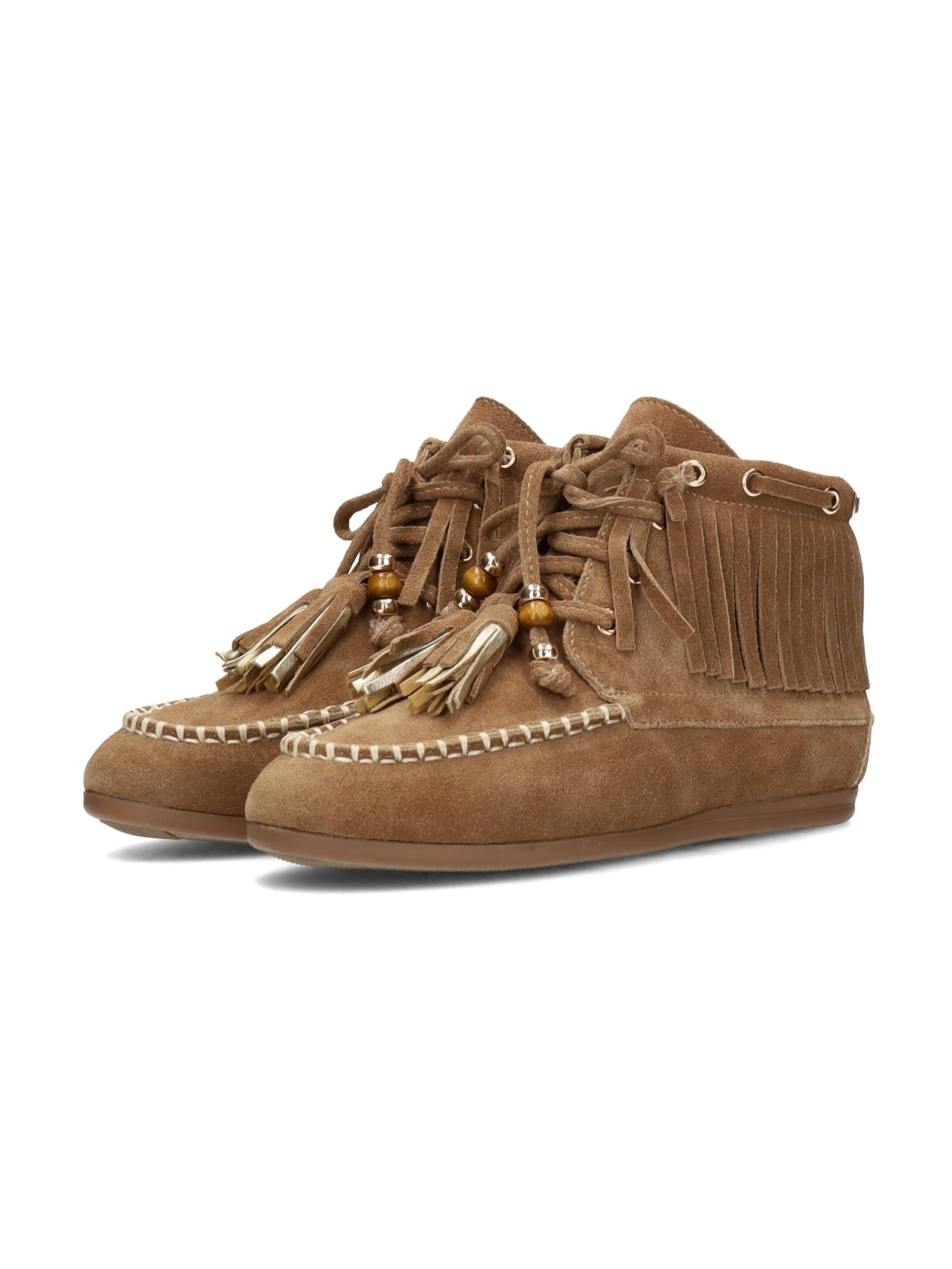 Bottes 'Poelman BALOU Mädchen-Stiefeletten' Poelman en beige
