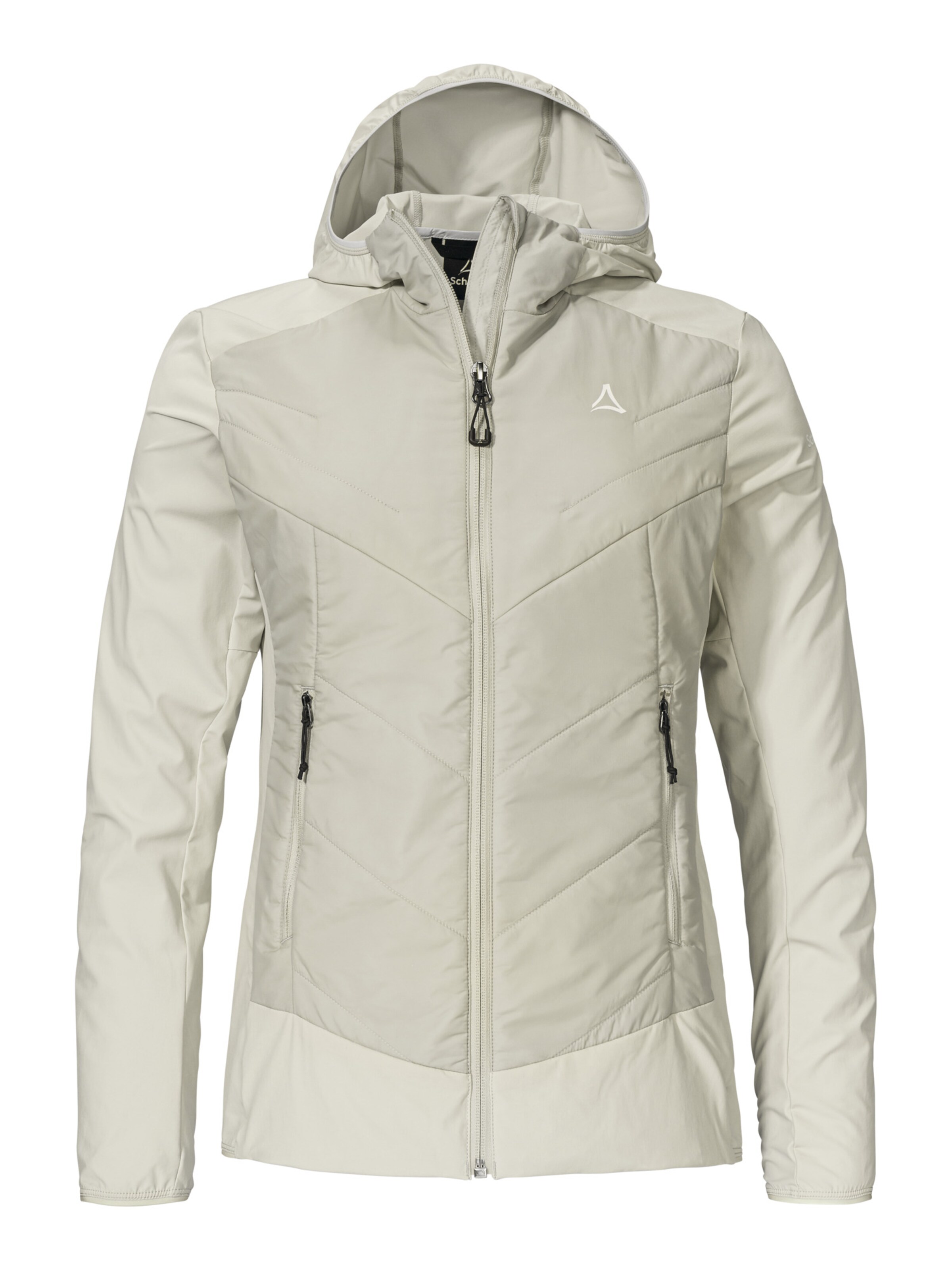 Schöffel Daunen- / Thermojacken ' Hiking Hybrid Jk Style Blaueis WMS ' in Beige: Vorderseite