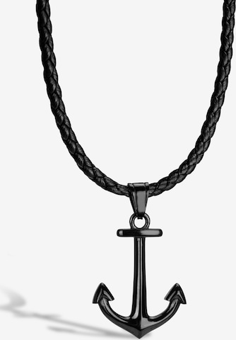 SERASAR Kette 'Anchor' in Schwarz: Vorderseite