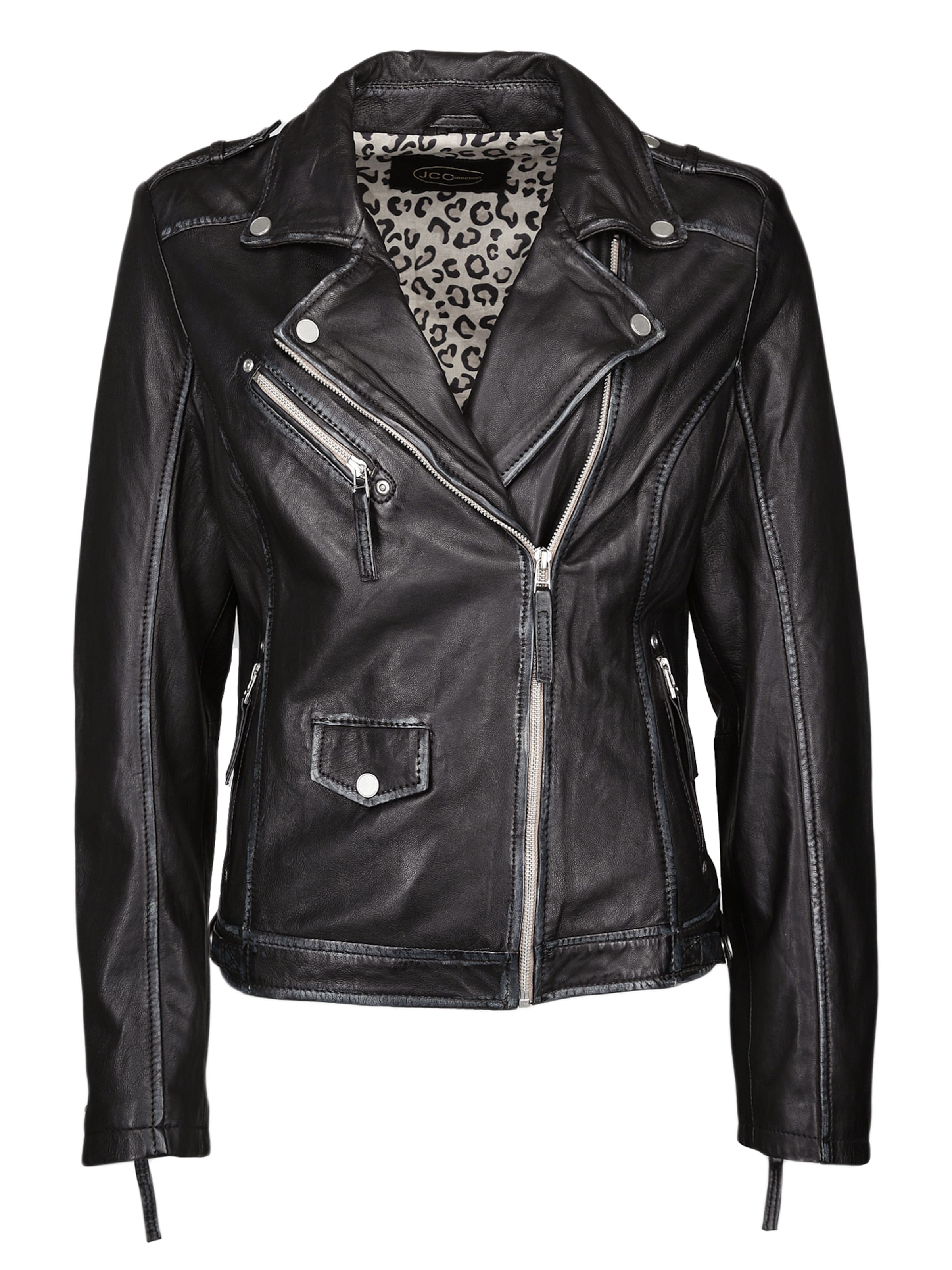 JCC Jacke in Schwarz: Vorderseite