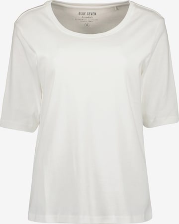 BLUE SEVEN - Camiseta en blanco: frente