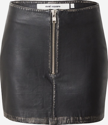 Jupe Rocker Oval Square en Noir ABOUT YOU