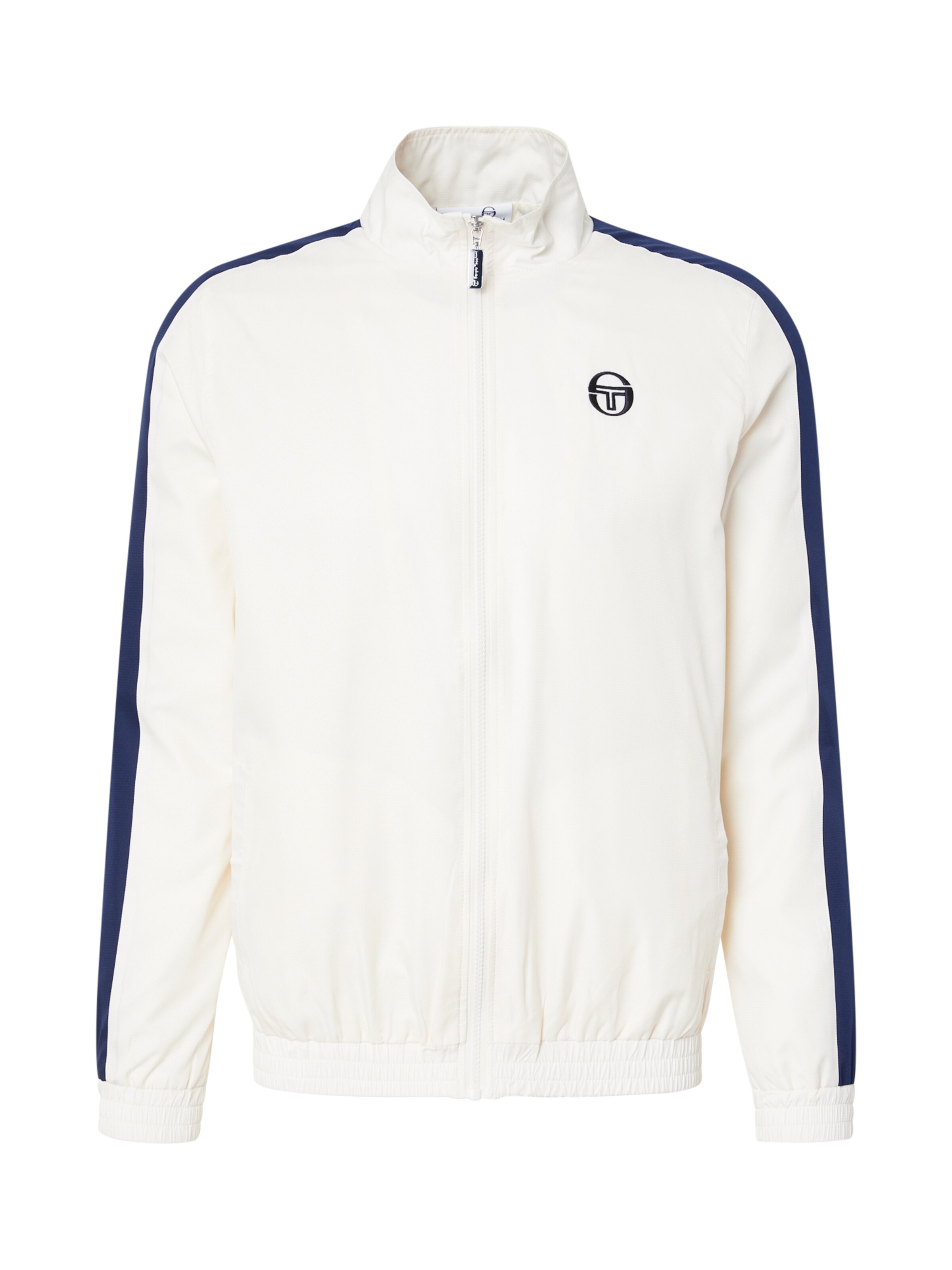 Sergio Tacchini Overgangsjakke 'CARLO' i hvid: forside