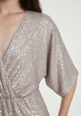 Ana Alcazar Evening Dress ' Tafora ' in Silver