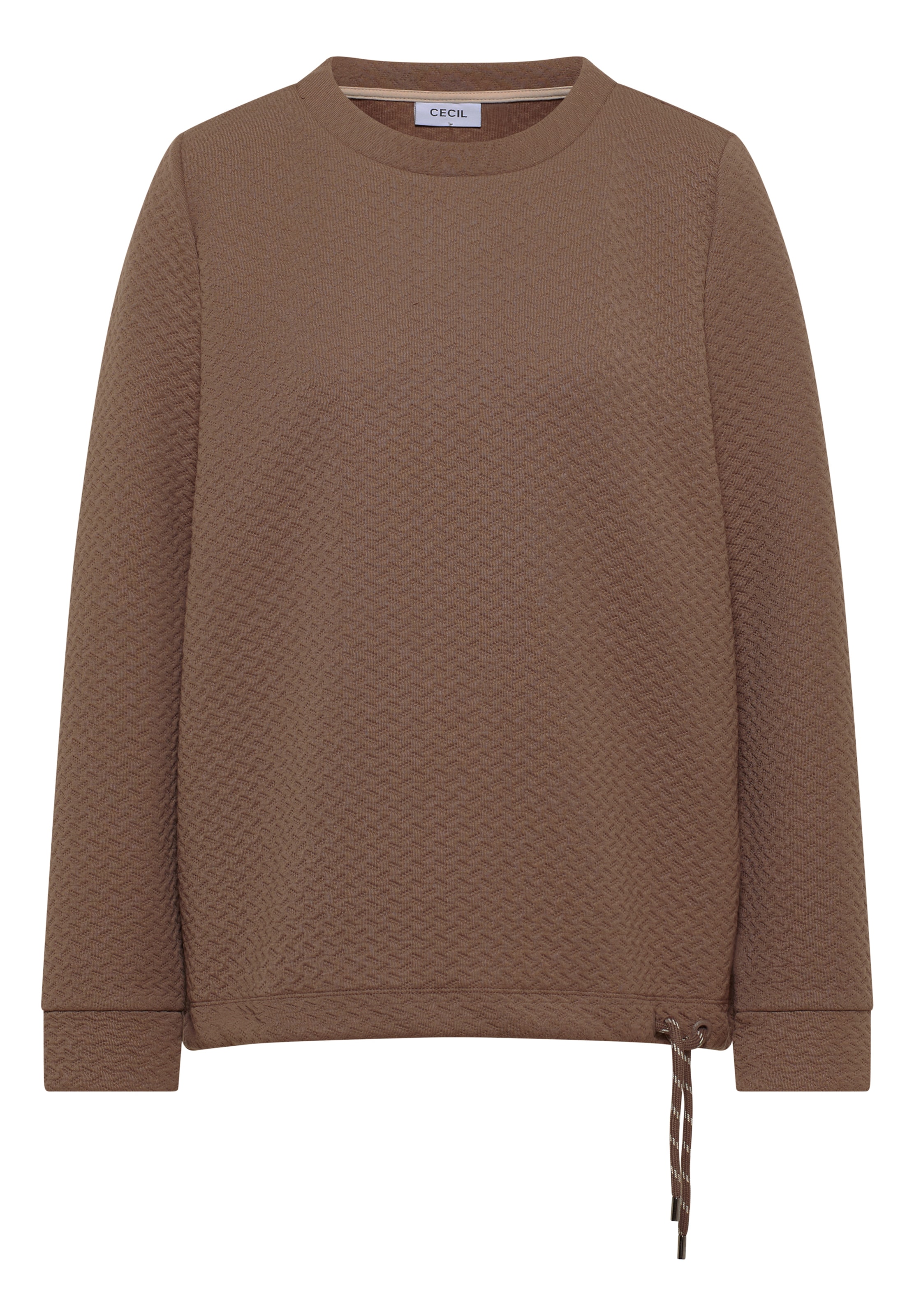 CECIL Pullover in Braun: Vorderseite