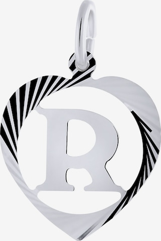 Lucardi Pendant in Silver: front