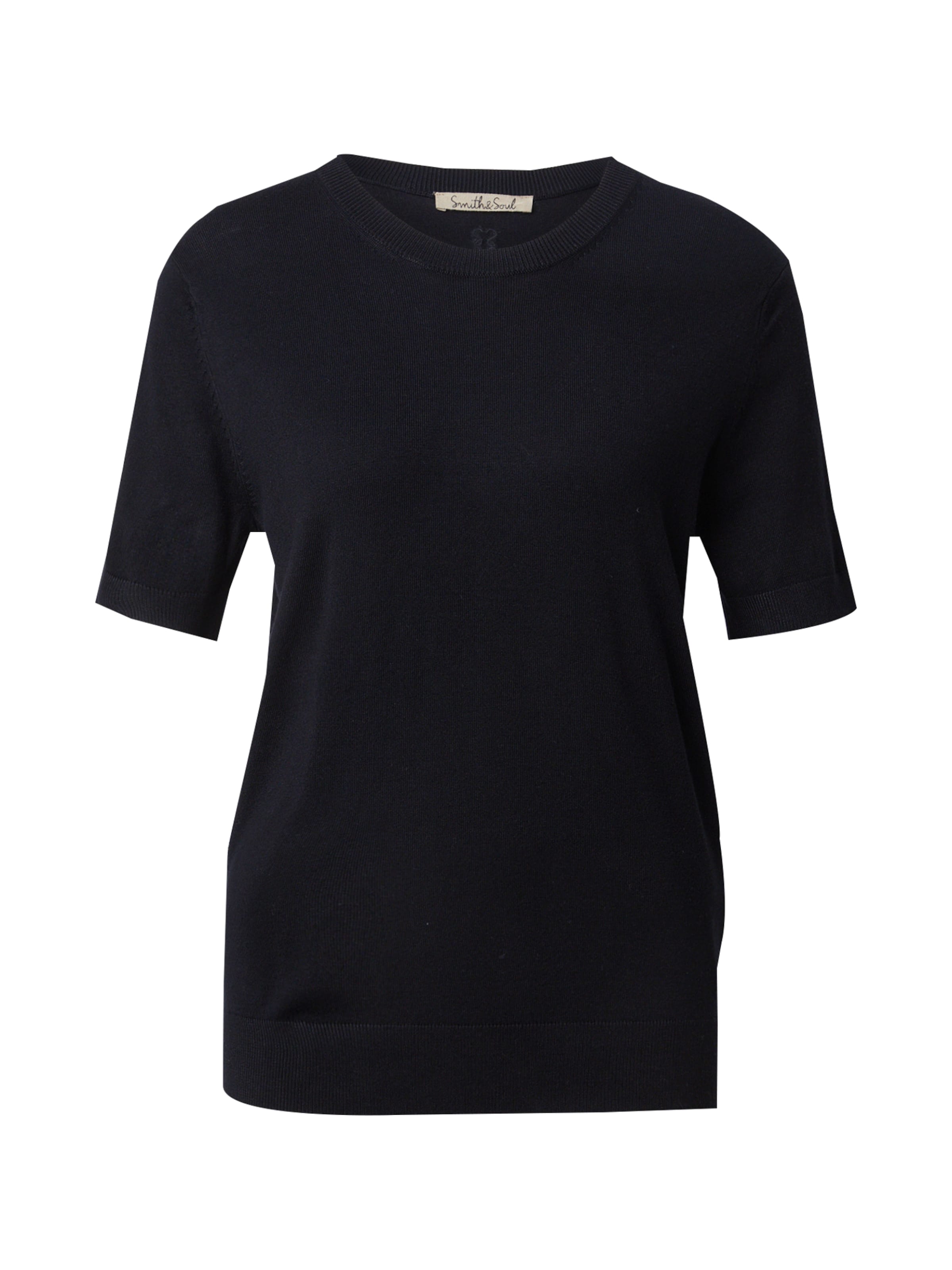 Pull-over Smith&Soul en noir : devant