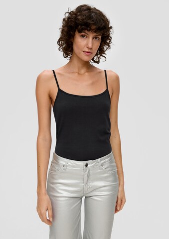 s.Oliver Top in Black: front