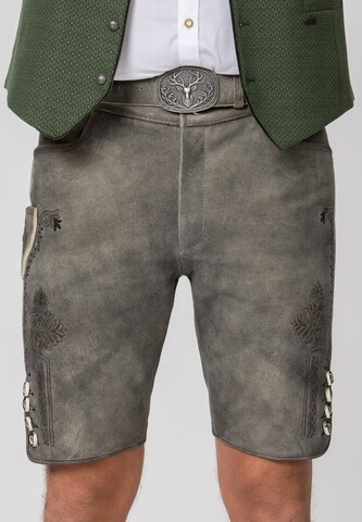 STOCKERPOINT Regular Traditional Pants in Grey: front
