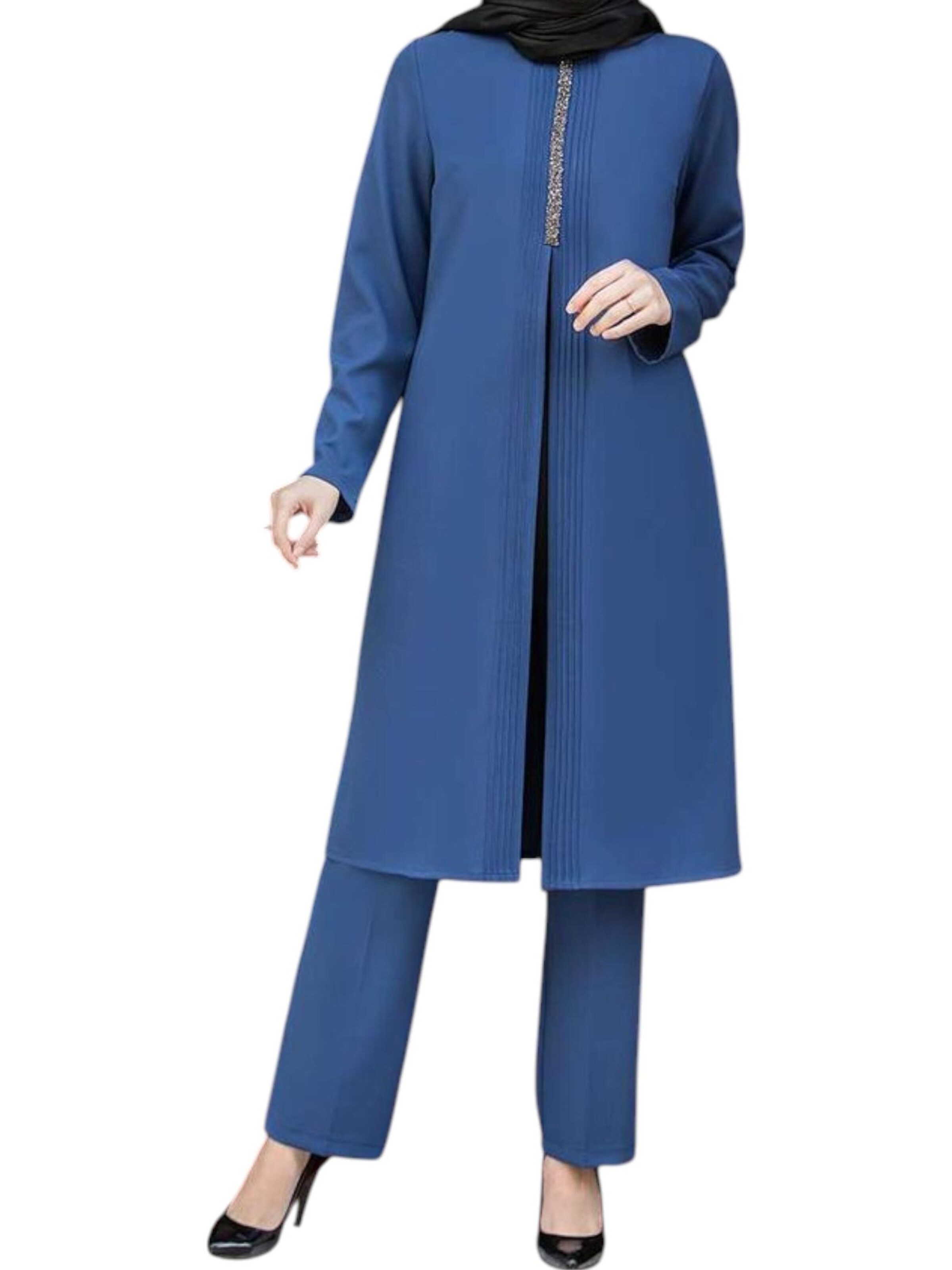 fashionshowcase Broekpak 'NAZAN' in Blauw