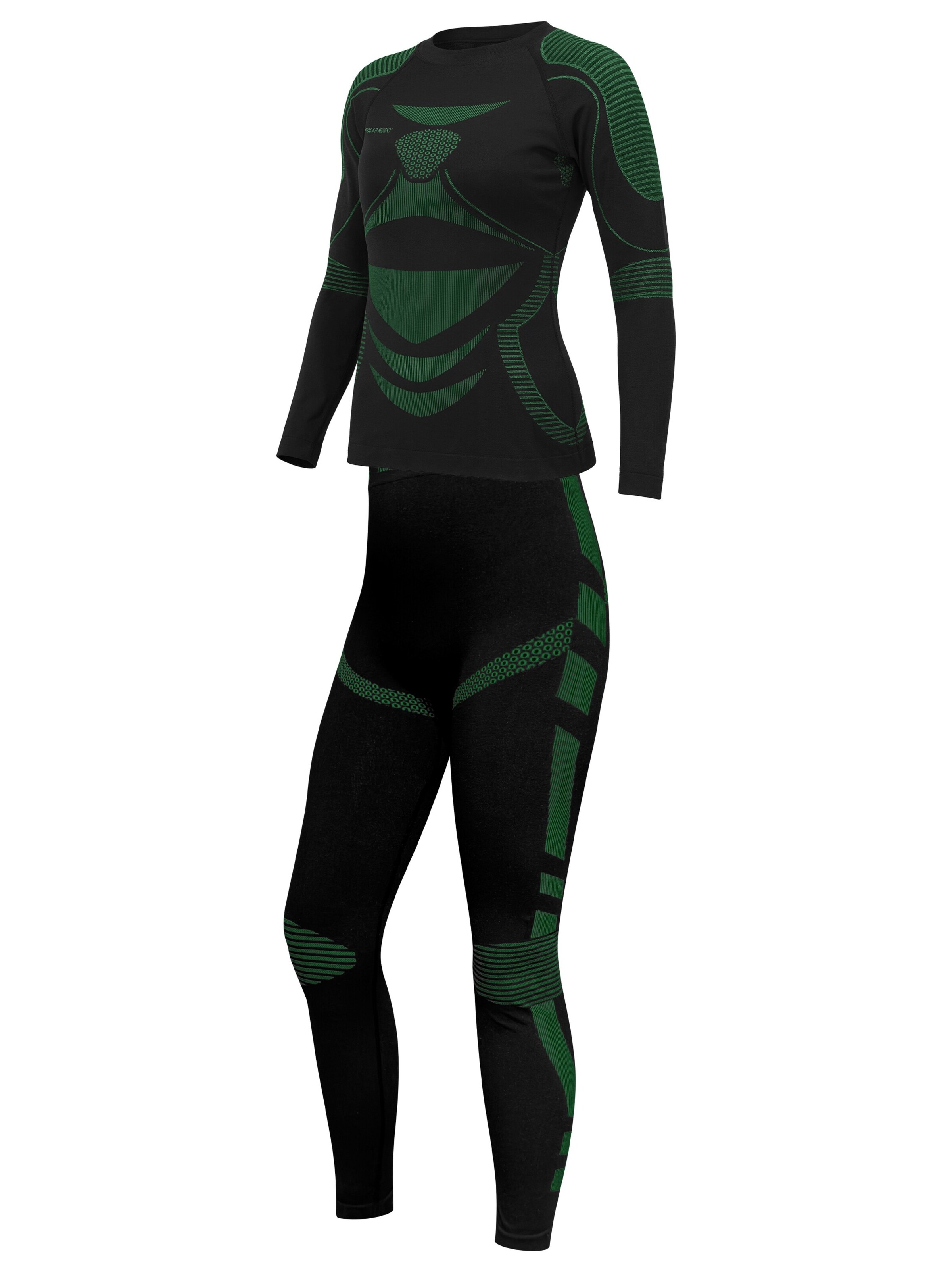 normani Base Layer en vert / noir, Vue avec produit