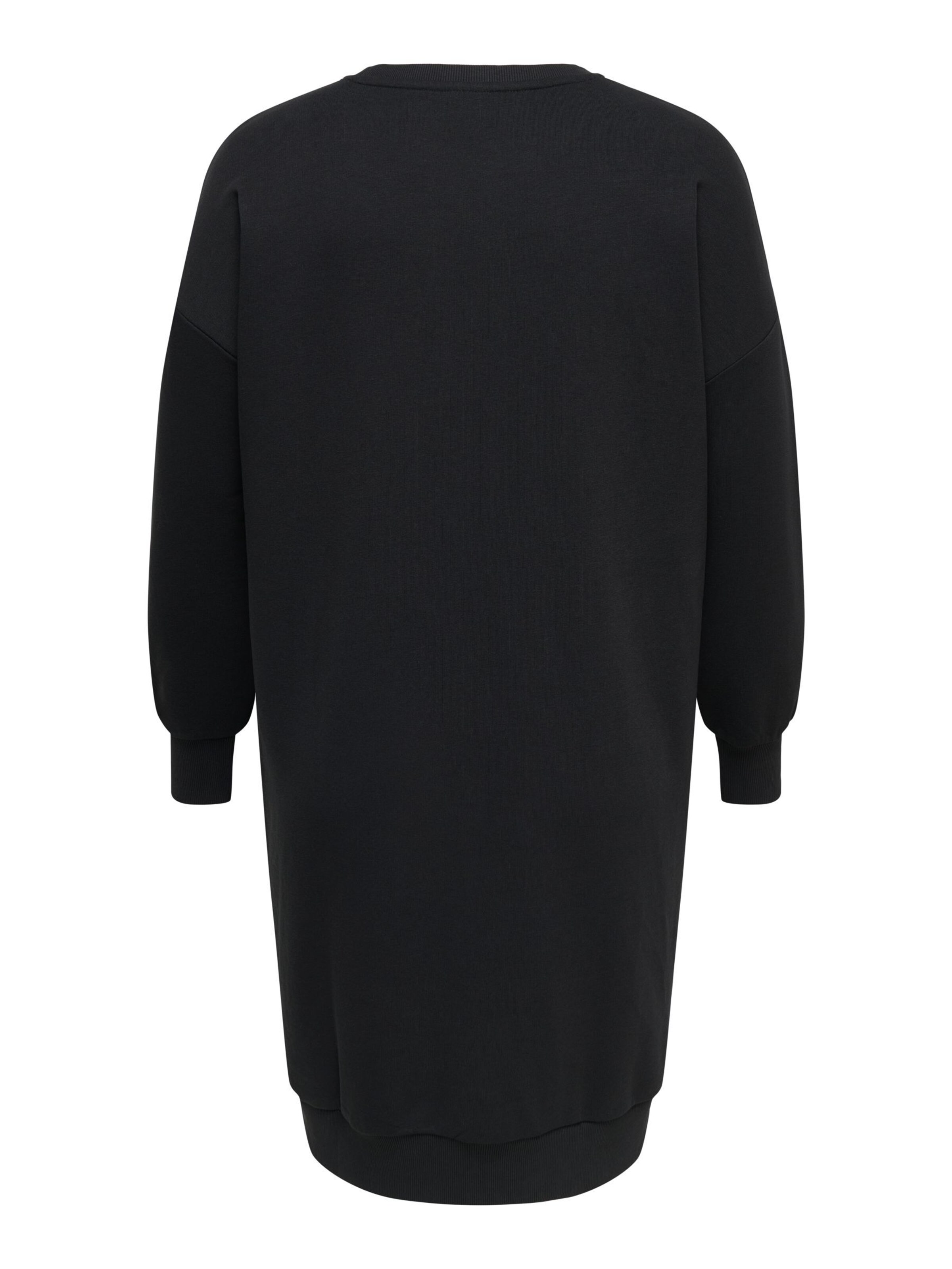 ONLY Carmakoma Jurk 'CARSANTA XMAS' in Zwart