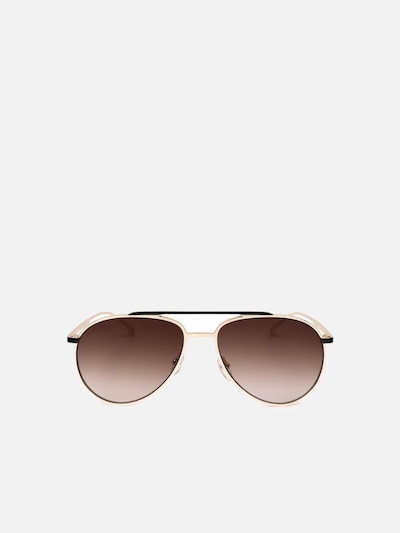 Karl Lagerfeld Sunglasses in 58 in Gold, Item view