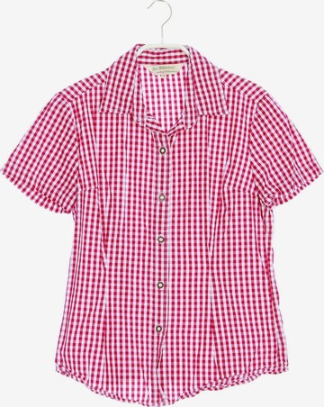 Der Wildschütz Trachten-Bluse XS in Pink: predná strana