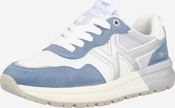 mėlyna MUSTANG Sportbačiai be auliuko: priekis