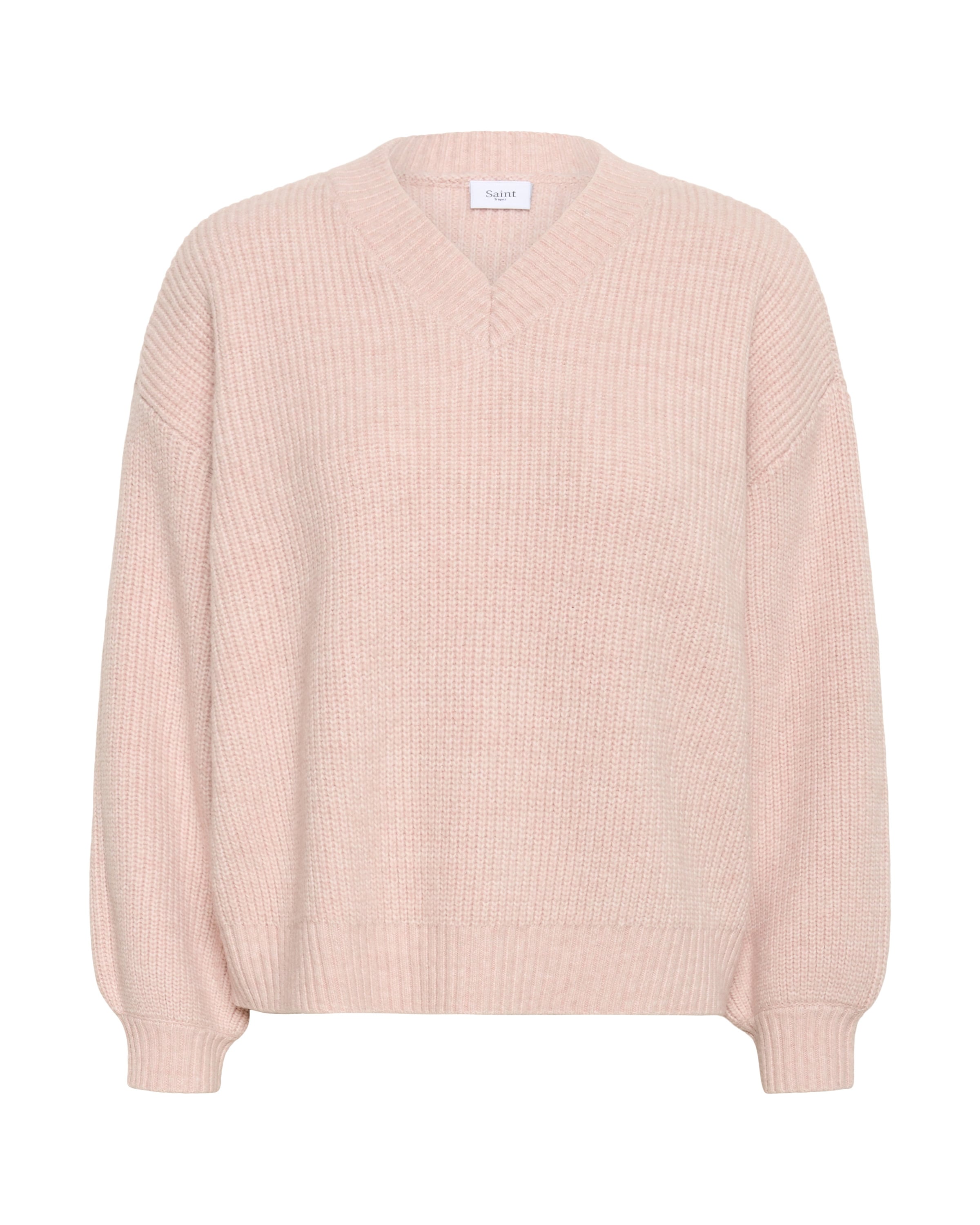 SAINT TROPEZ Trui 'Ottoline' in Roze: voorkant