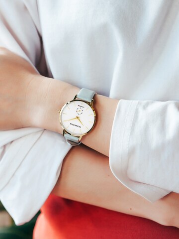 Victoria Hyde - Relógios analógicos em cinzento: frente