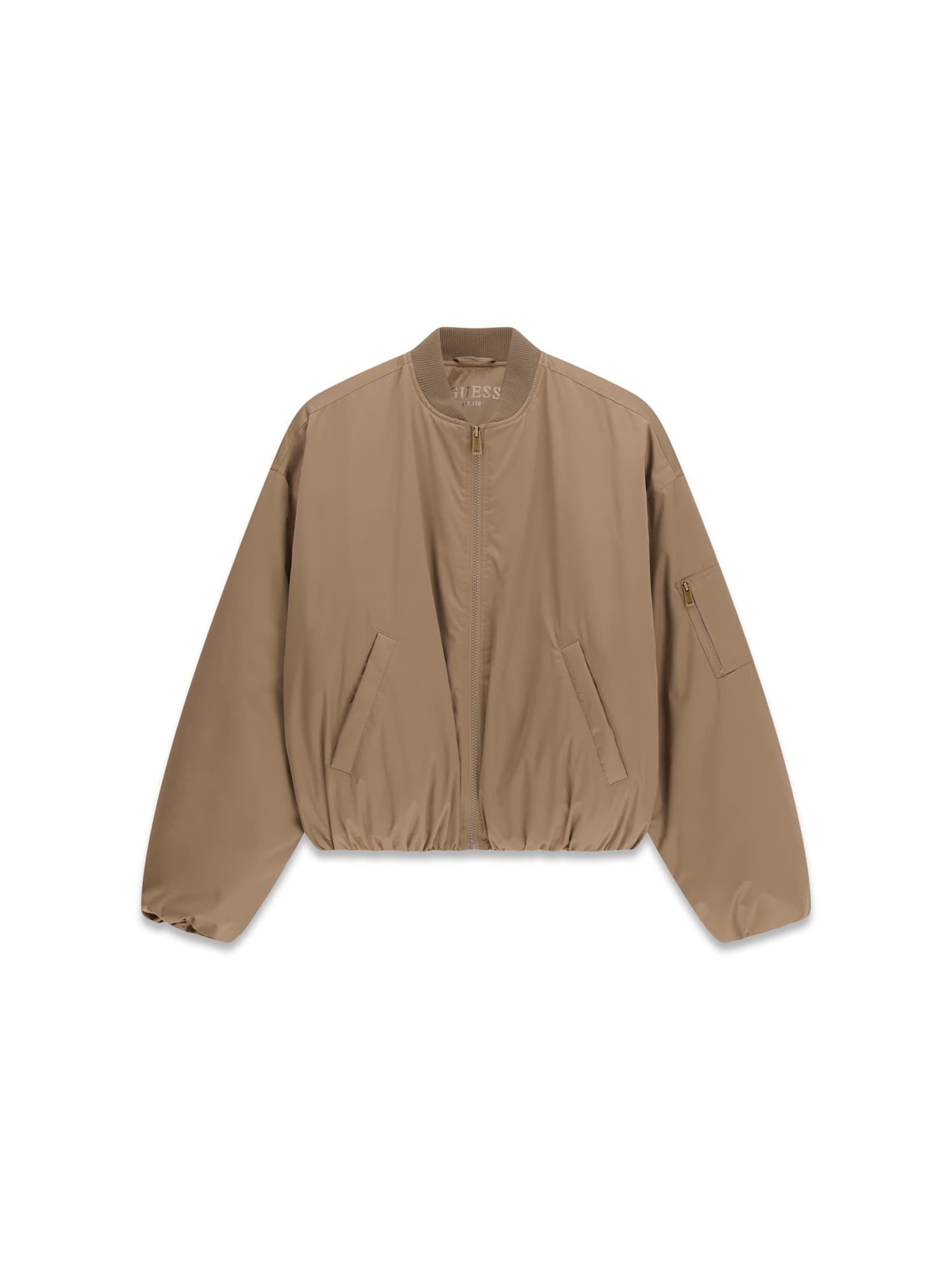 GUESS Between-Season Jacket in Brown: front