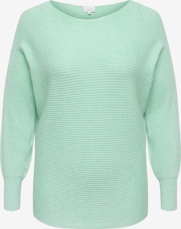 ONLY Carmakoma Pullover 'CARNew Adaline' in Grün: Vorderseite