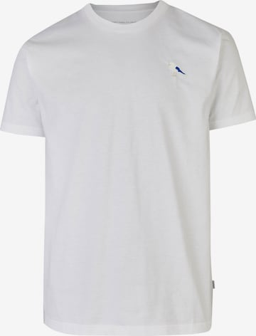 Cleptomanicx T-Shirt 'Embro Gull' in Weiß: Vorderseite