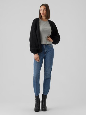 VERO MODA Knit cardigan 'Maybe' in Black