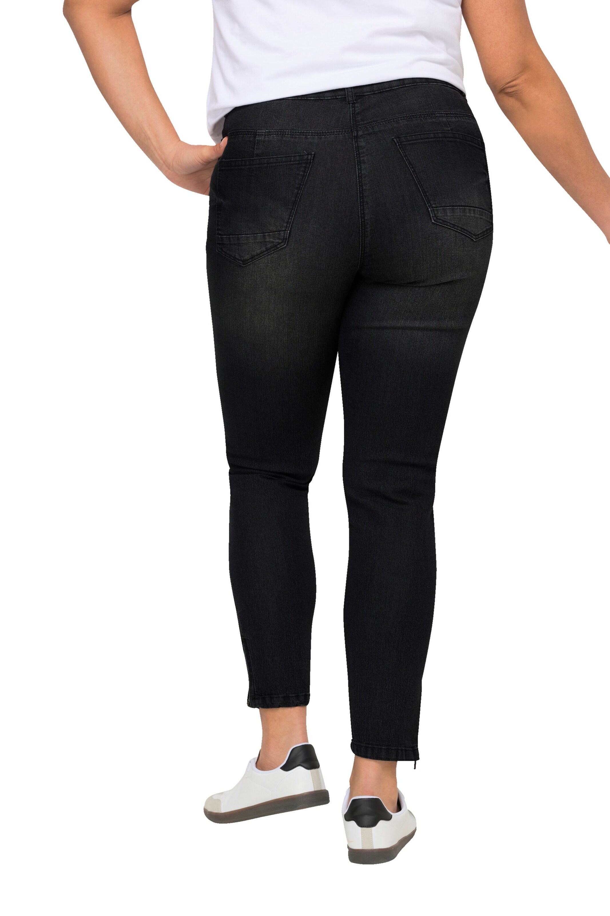 Angel of Style Slim fit Jeans in Black