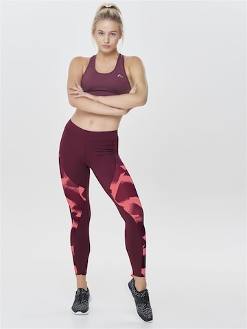 ONLY PLAY Regular Sports bra 'ONPDaisy' in Red