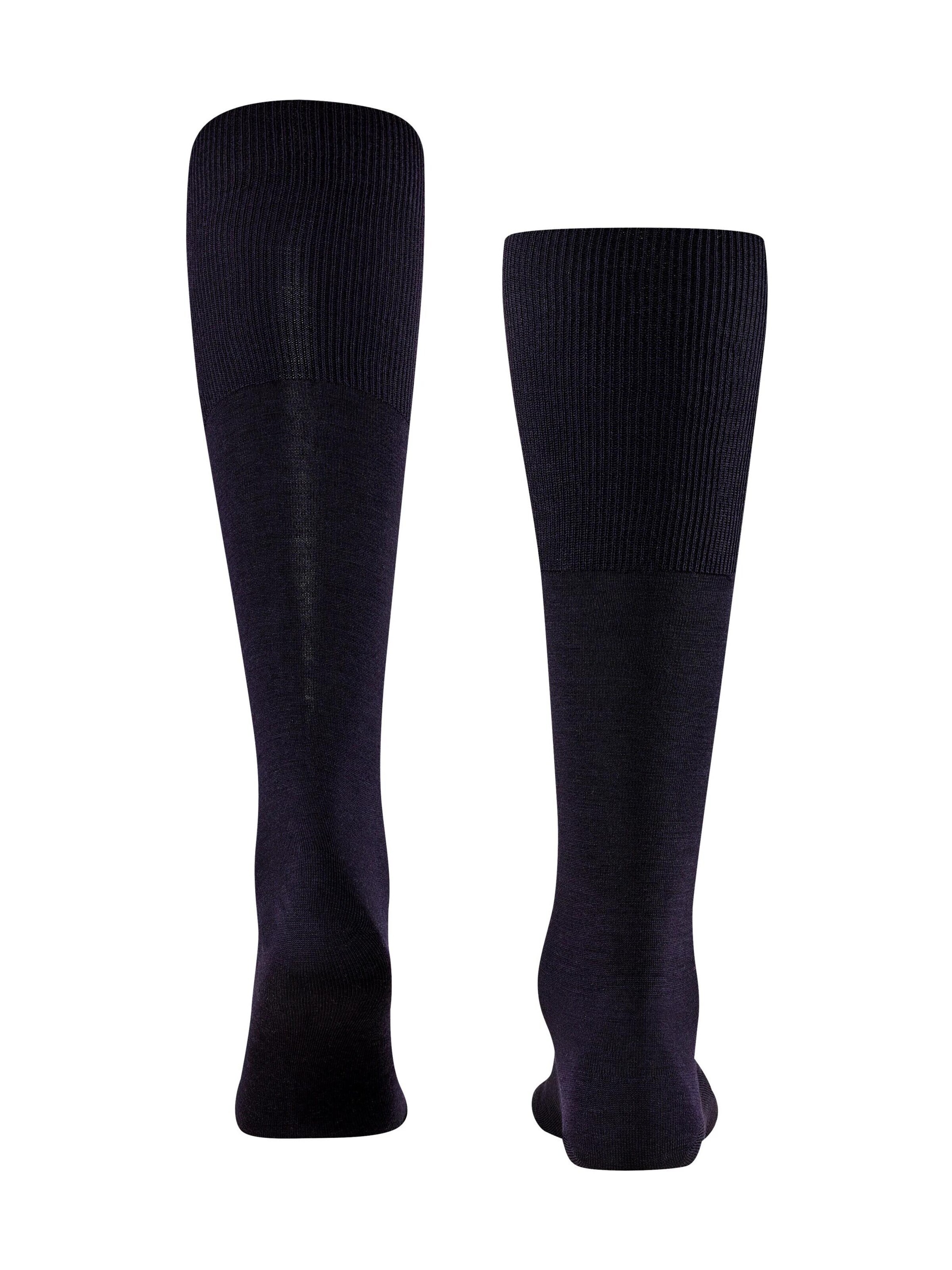 FALKE Knee High Socks 'Airport' in Blue