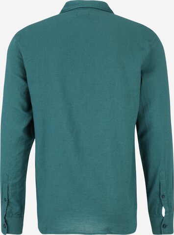 QS - Ajuste regular Camisa en verde