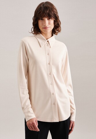 SEIDENSTICKER Blouse in Beige: voorkant