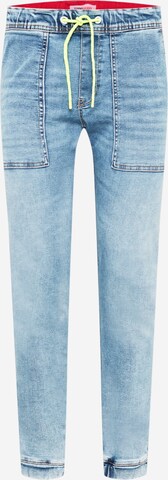 Tommy Jeans Tapered Jeans 'Scanton' in Blauw: voorkant