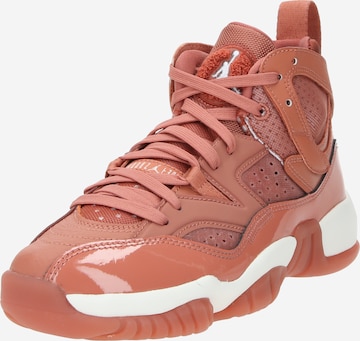 Jordan Sneakers hoog 'Jumpman Two Trey' in Oranje: voorkant