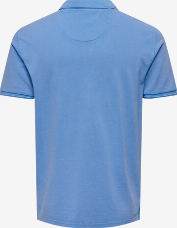 T-Shirt 'Travis' Only & Sons en bleu