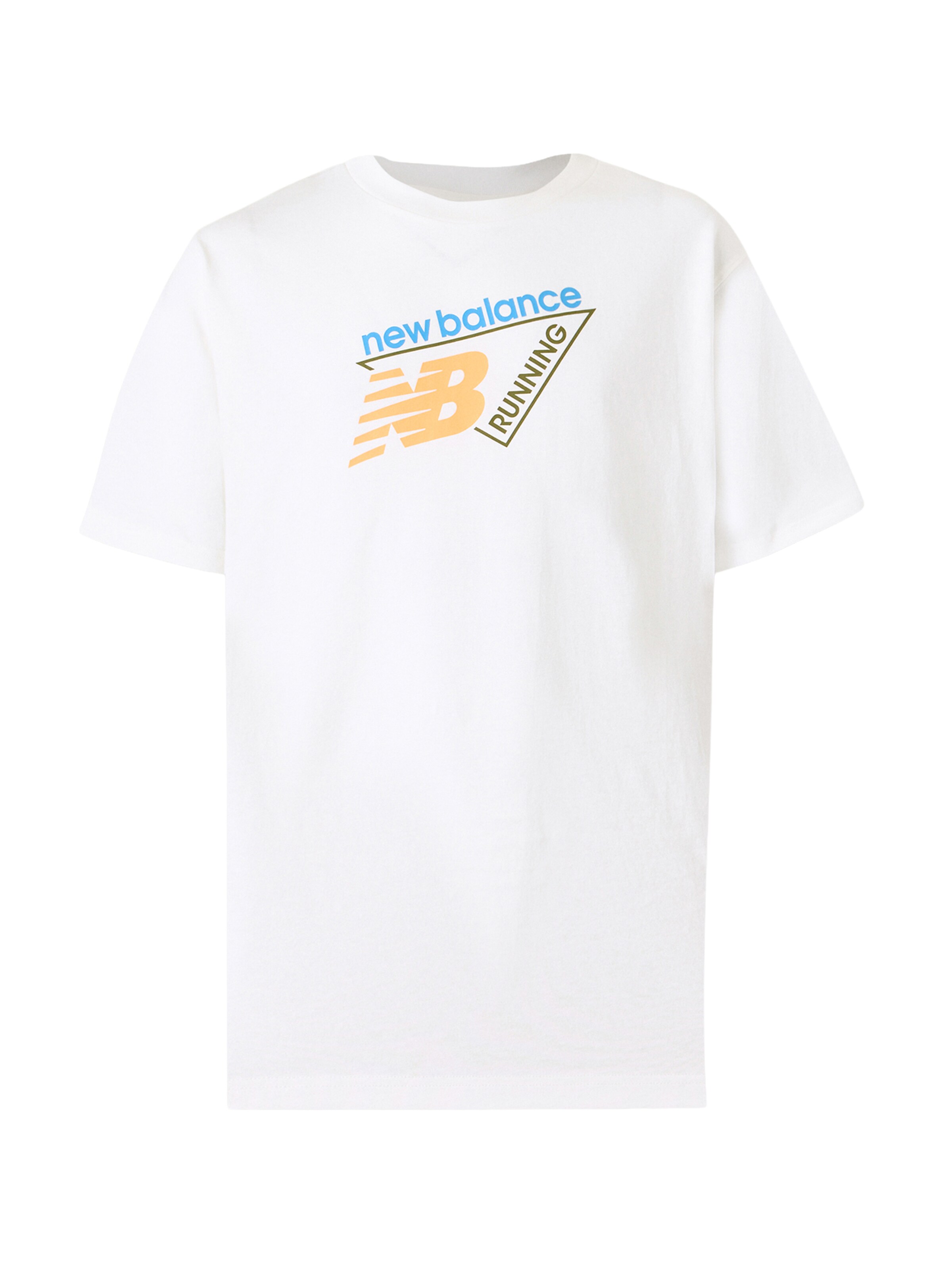 new balance Футболка 'Classic' в Бежевый: спереди