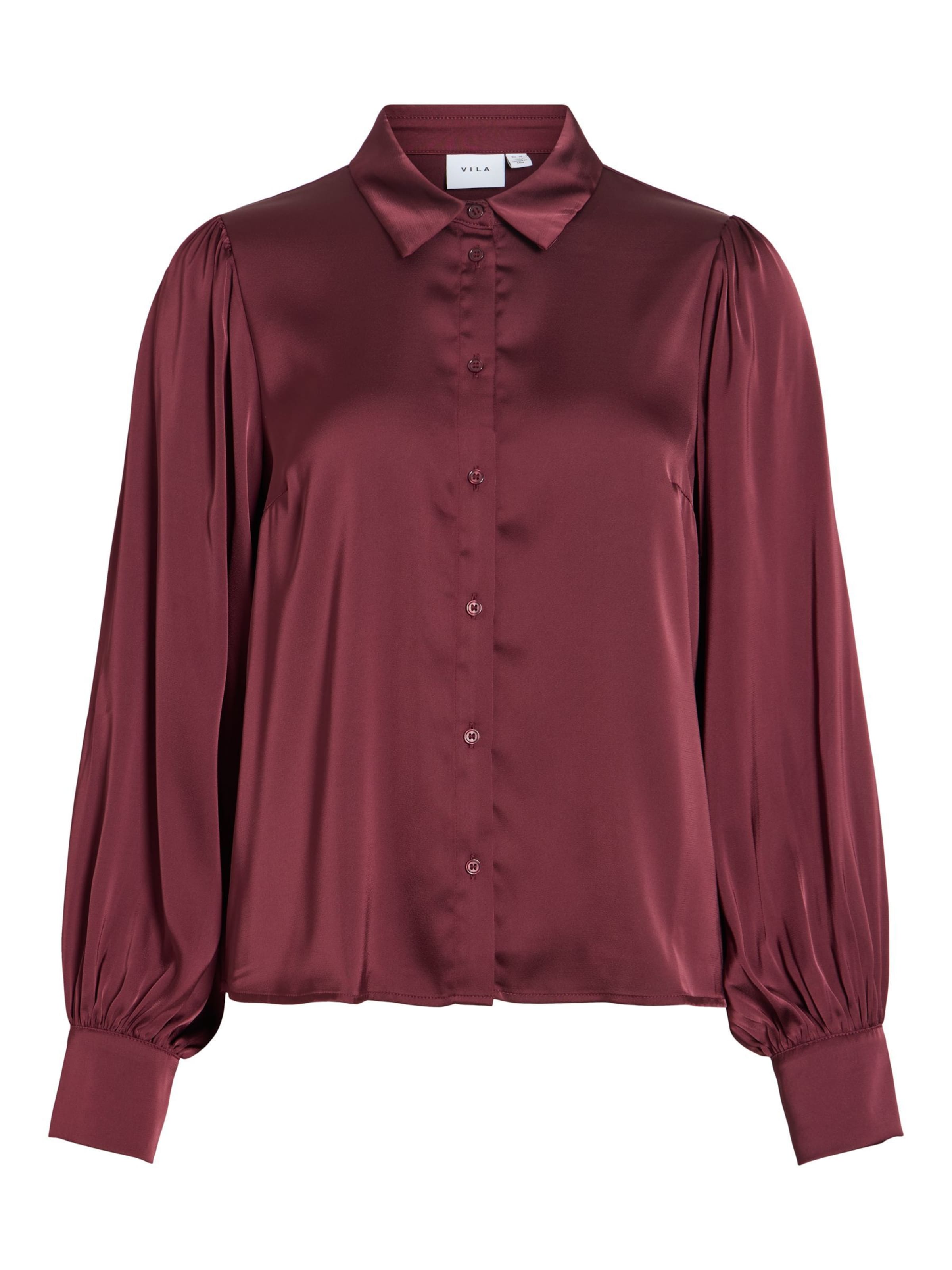 Camicia da donna 'VIEnna Ravenna' di VILA in rosso: frontale