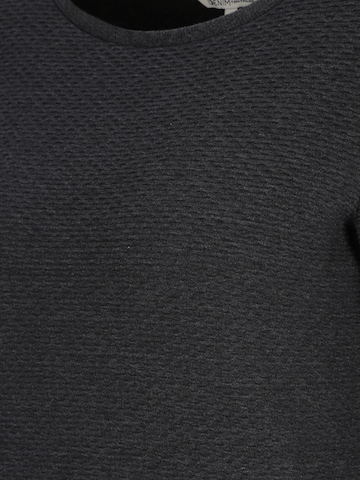 TOM TAILOR Sweatshirt in Black
