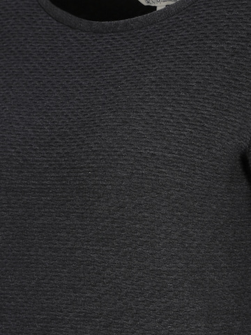 TOM TAILOR Sweatshirt in Schwarz