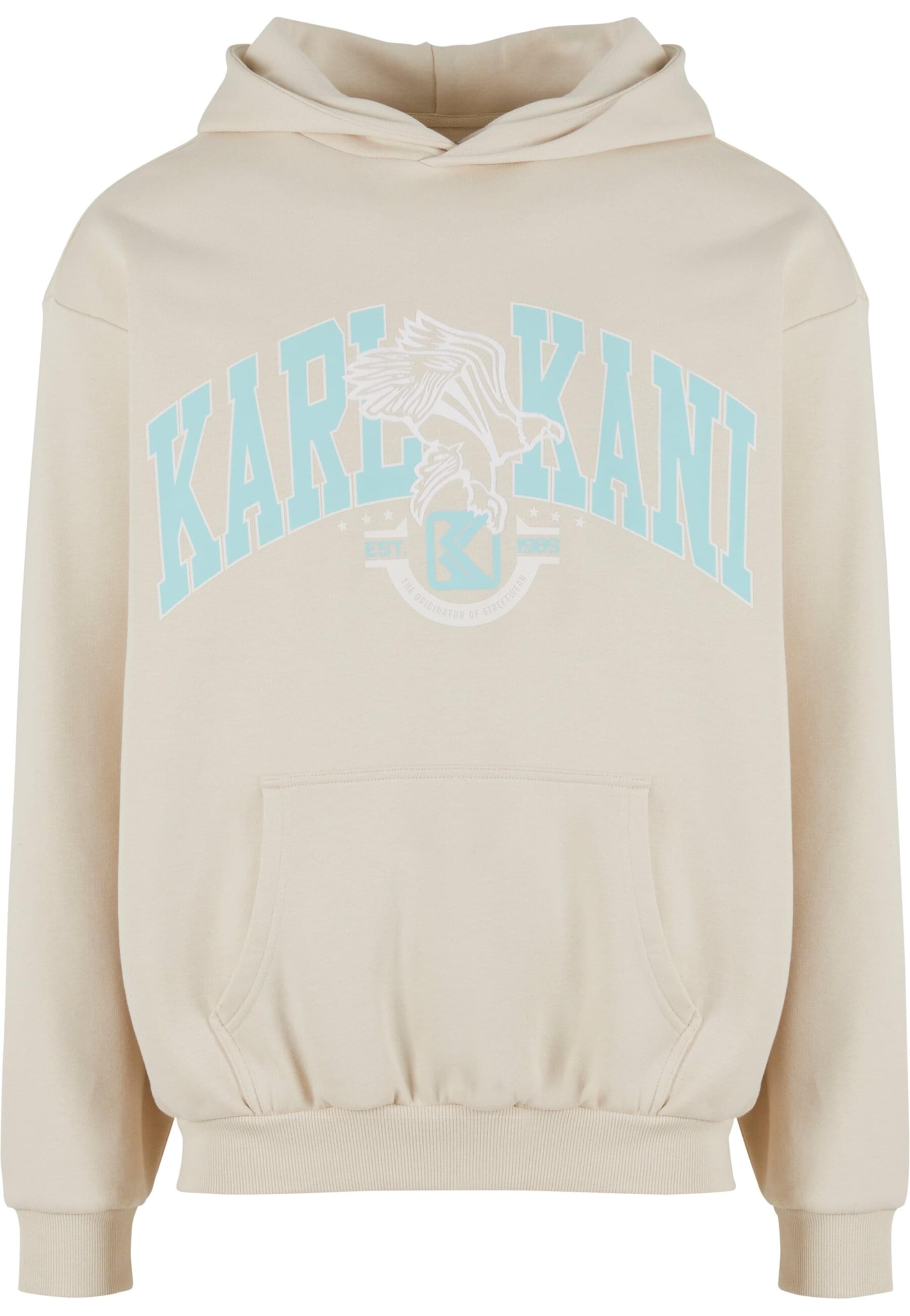 Karl Kani Tréning póló - bézs: elől