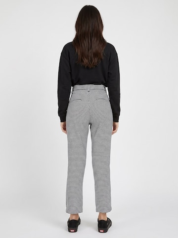 Carhartt WIP Luźne Spodnie 'W' Norvell Pant Black / White Check' w kolorze mieszane kolory