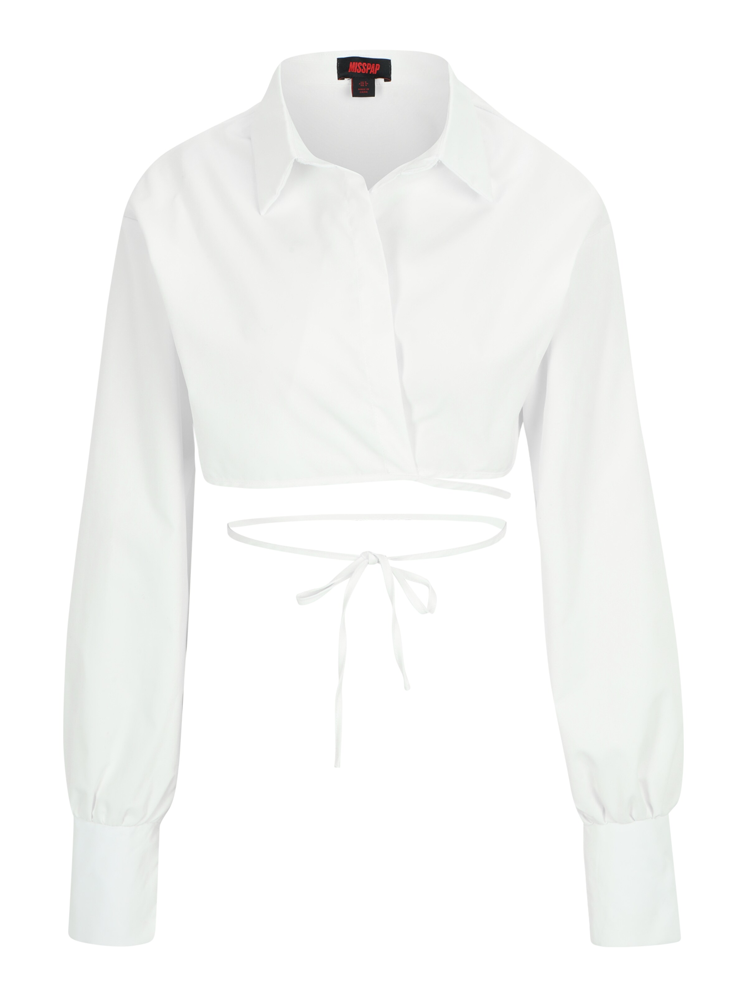 Misspap Blouse 'Joslin' in White: front